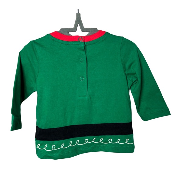 Disney Baby Christmas Matching Set Mickey Mouse Elf Hat, Pants, & Shirt 3-6M NWT - Picture 5 of 9